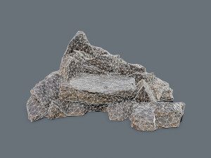 Cliff rocks Modelo 3D