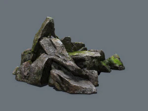 Forest rocks 3D Model