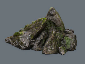 Forest rocks 3D Model