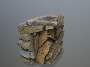 Cliff rocks 3D मॉडल