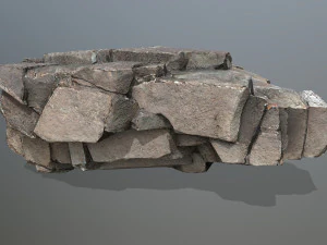 Cliff rocks 3D Model