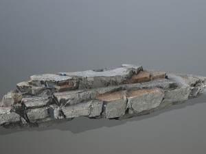 Cliff rocks 3D मॉडल