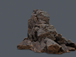 Rock Gate 3D Model