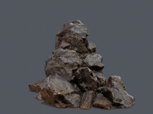Rock Gate 3D Model