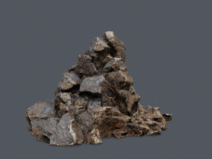 Rock Gate 3D Model