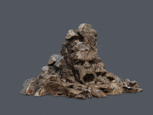 Rock Gate 3D Model