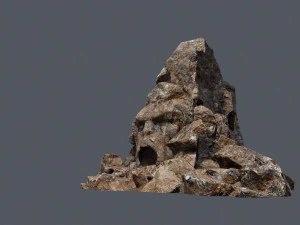 Rock Gate 3D Model