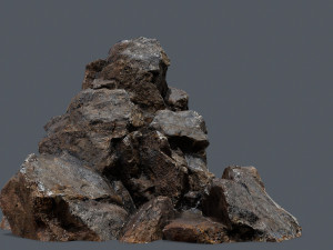 Rock Gate 3D Model