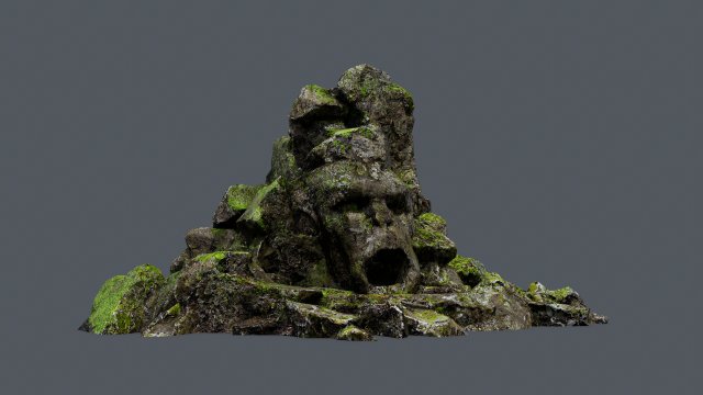 Rock Gate Modello 3D .c4d .max .obj .3ds .fbx .stl .blend