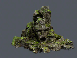 Rock Gate 3D Model