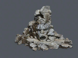 Rock Gate 3D Model