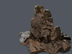 Rock Gate 3D Model