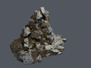 Rock Gate 3D Model