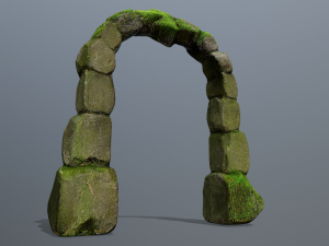 Wall set 3D-Modell