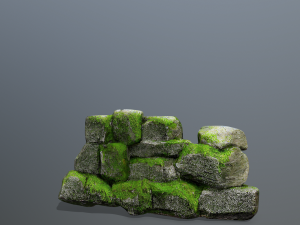 Wall set 3D-Modell