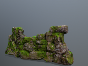 Wall set 3D-Modell