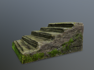 Wall set 3D-Modell