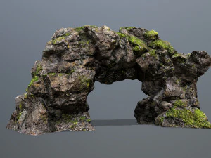 चट्टानों 3D मॉडल