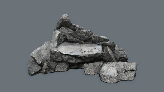 Rocks 3D Model .c4d .max .obj .3ds .fbx .stl .blend 