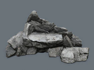 Скалы 3D Модель