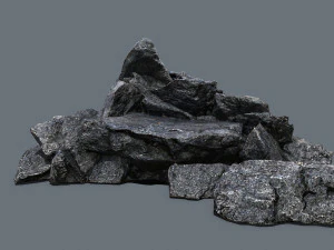 Kayalar 3D Model