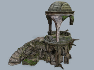 Old temple 3D Model