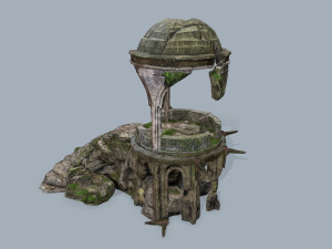 Old temple 3D Model