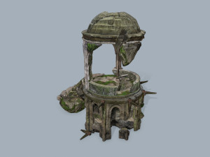 Old temple 3D Model
