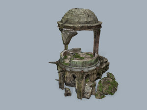 Old temple 3D Model