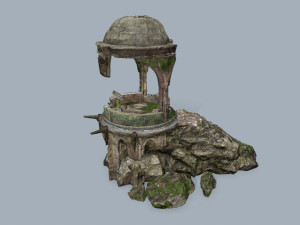 Old temple 3D Model