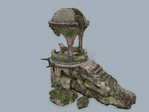 Old temple 3D Model