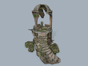 Old temple 3D Model