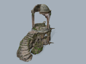 Old temple 3D Model