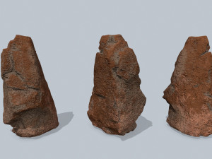 Desert rocks 3D Model