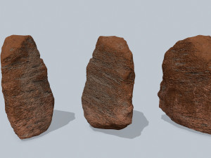 Desert rocks 3D Model