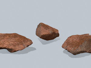Desert rocks 3D Model