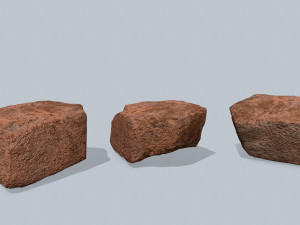 Desert rocks 3D Model