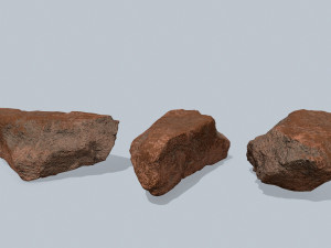 Desert rocks 3D Model