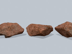 Desert rocks 3D Model