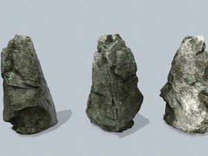 Cliff rocks 3D Model