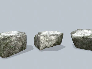 Cliff rocks 3D Model