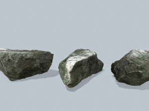 Cliff rocks 3D Model