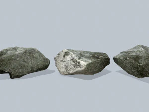 Cliff rocks 3D Model