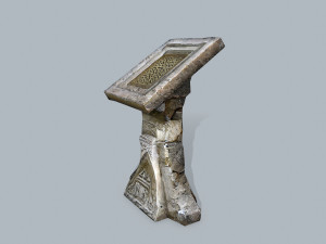 Lectern Model 3D