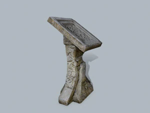 Lectern 3D Model