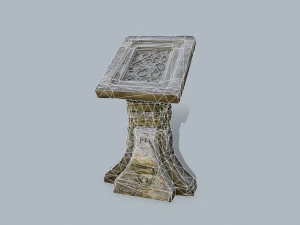 Lectern 3D Model