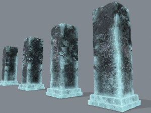 Monument ruins 3D 모델