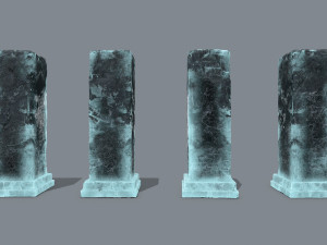 Monument ruins Model 3D