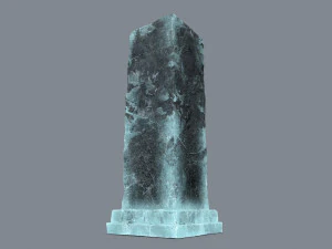 Monument ruins 3D Model