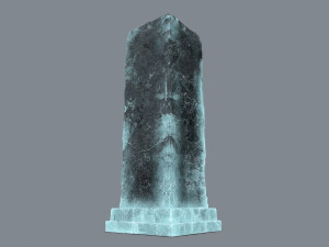 Monument ruins Model 3D
